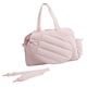 thumbnail image 3 of Bolsa de tenis para llevar de fin de semana, bolsa de lona, ​​organizador resistente con bolsillo para artículos húmedos, para pickleball Rosa, 3 of 9