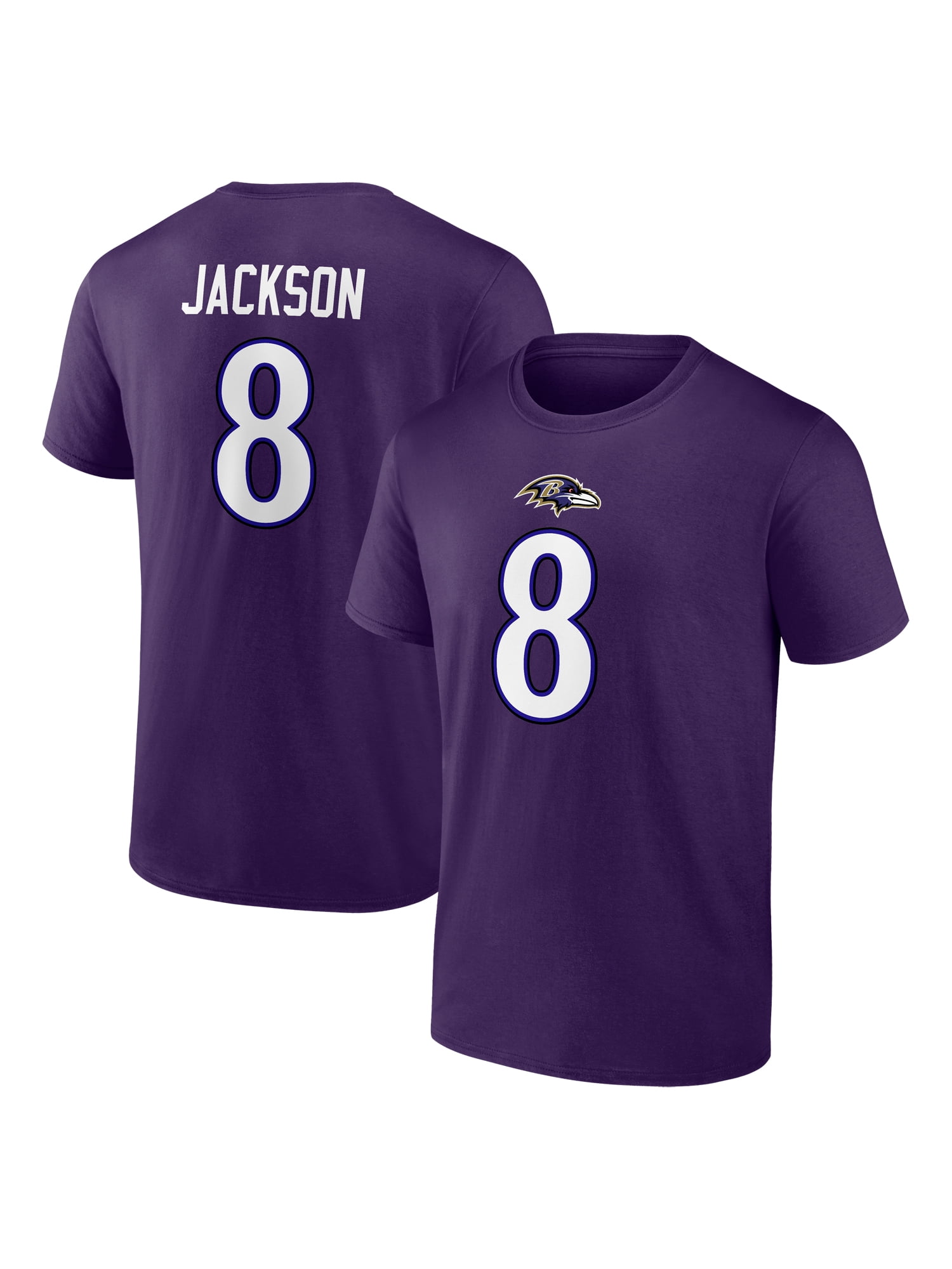 NFL Lamar Jackson Baltimore Ravens Men's Player Short Sleeve T-Shirt