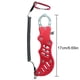 thumbnail image 4 of Alicates Pesca Herramienta para Quitar Anzuelos Aparejos Acero Inoxidable () Rojo, 4 of 8
