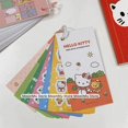 thumbnail image 5 of Sanrio Memo Book pegatinas HelloKitty Kuromi cuenta de mano de dibujos animados Diy Goo tarjeta combinación anillo hebilla pegatina juguetes para niños, 5 of 5