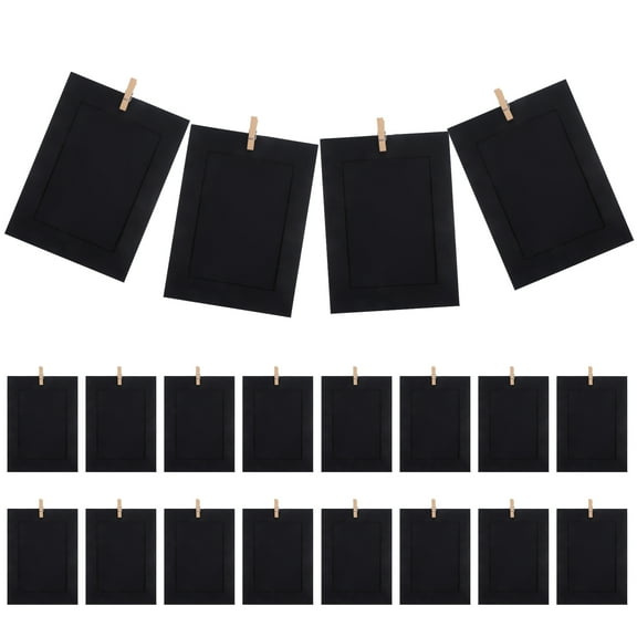 unbranded  20 Pcs Picture Frame Cardboard Photo Simple Style