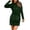 Green, variant on Sngxgn Women's Sleeveless Halter Midi Dress Bodycon Split Dresses(Green,S)
