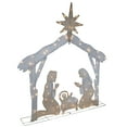 thumbnail image 4 of Northlight LED Lighted Holy Family Nativity Scene Outdoor Christmas Decoration - 44" - Warm White, 4 of 5