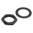 thumbnail image 3 of Kit de rondelles d'écrou pour connecteur de douille d'instrument, fixations pour guitare électrique et basse, filetage femelle M9, noir, 3 of 4