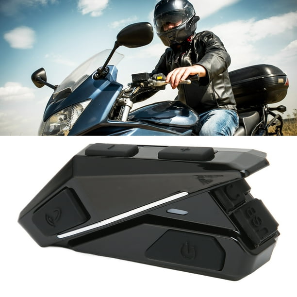 Motorcycle Headset Motorcycle Bike Helmet Earpiece Hands Free 450mAh Lithium Battery Lower Power Consumption for Motorcycle Walmart