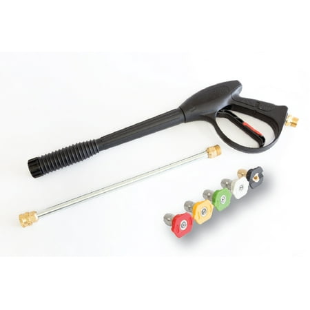 High Pressure/Power Washer Gun, Wand/Lance&Nozzle Kit Gasoline 4000PSI