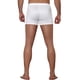 thumbnail image 3 of INSPIRE CHIC Pantalones de baño de verano para hombre con cintura ajustable de color sólido 28 Blanco, 3 of 6