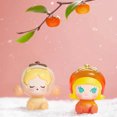 thumbnail image 5 of Figura de acción de Pop Mart Bubble Burst, original, Año Nuevo, sentada, serie "Años sucesivos de buena fortuna", regalo navideño., 5 of 5