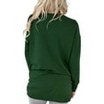 thumbnail image 2 of Gvmfive Womens Round Neck Long Sleeve Tunic Tops Pullover Casual Shirt Blouse, 2 of 3
