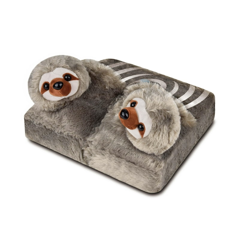 vibrating sloth walmart 2 pack) Health Touch Neck Massager Gift with Relaxing Vibration, U-Shaped  Lightweight – Sloth main image 1