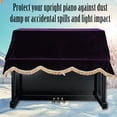 thumbnail image 1 of Wear- Upright Piano Dust Cover, Piano Dust Cover, Durable Soft Pleuche Cloth Colorfast For Piano, 1 of 8