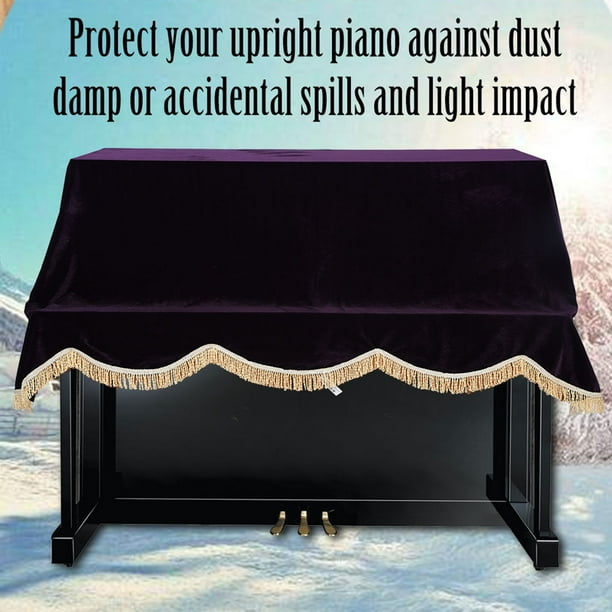 Housse Anti-poussière Pour Piano Droit Lavable, Housse Anti-poussière Pour  Piano Classique Résistante à L'usure, Pour Piano 