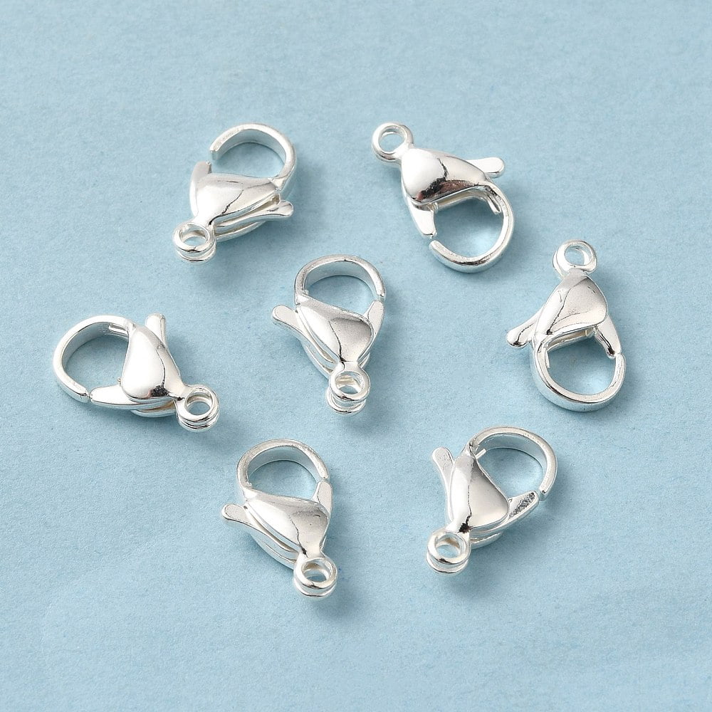 Sterling Silver 10.4 x 3.8mm Figure 8 Safety Clasp - Walmart.com