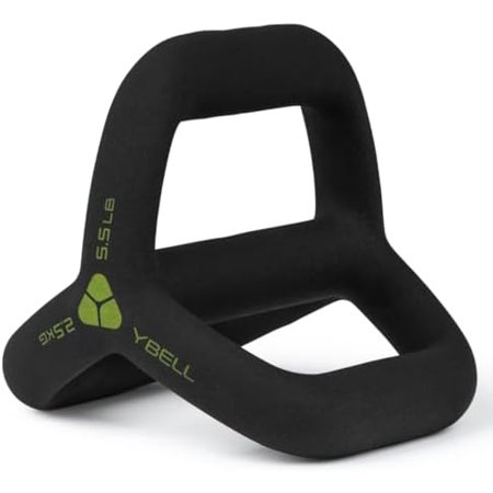 TRXArc Series 3-in-1 Kettlebell, Dumbbell and Push Up Bar Workout Equipment | Non-slip, Non-rust, Neoprene Coated | Perfect for Strength Training & Conditioning Workouts | 5.5 LBS