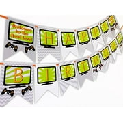 POP parties Gaming Party Happy Birthday Banner