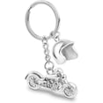 thumbnail image 1 of Llaveros de motocicleta, llaveros de metal para motocicletas y cascos de motocicleta, llaveros personalizados para hombres, regalos para motociclistas, 1 of 5