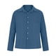 thumbnail image 5 of Ceisia Solid Shirts for Men Flannel Casual Long Sleeve Button Up Loose Trendy Tops with Pocket Sky Blue S Gift, 5 of 7