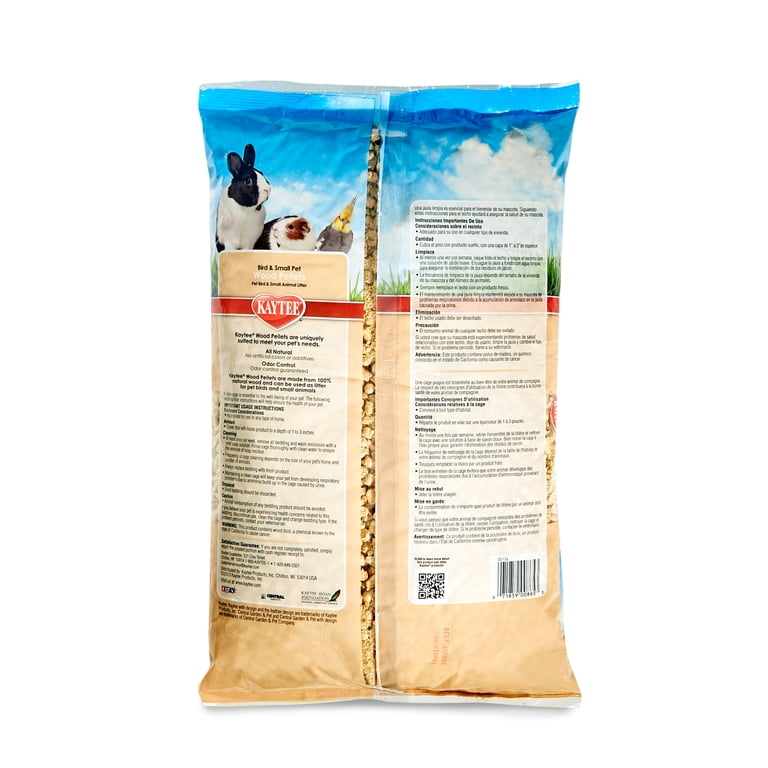 Kaytee Wood Pellets Litter, 8 lbs photo 2