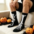 thumbnail image 2 of ZHOGXU Cozy Kids Halloween Cartoon Print Crew Socks For Boys And Girls Soft Warm Socks Casual Daily Wear, 2 of 4