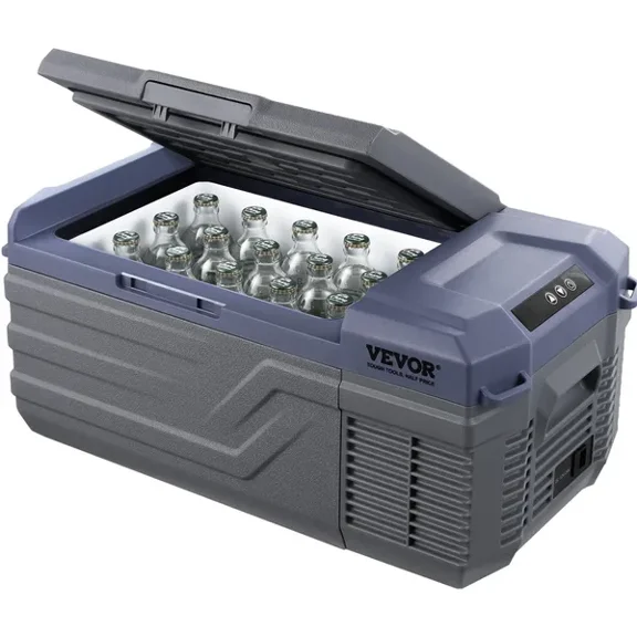 Portable Car Refrigerator Freezer 15L Single Zone Compressor for Car and Home