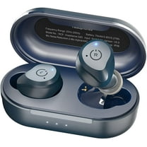 TOZO Wireless Earbuds Stereo Earbuds with 2 Active Noise Cancelling Mics,Deep Bass,59H Play,IPX6 Waterproof,Wireless Charging Case,Lightweight,Bluetooth 5.3 In-Ear Headphones for Sport Running Travel