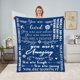 thumbnail image 2 of LHSHID to My Daughter Blanket Daughter Gifts from Dad Daughter Birthday Gifts Ideas Lion Birthday Gifts for Daughter Christmas Graduation Soft Cozy Flannel Throw Blanket 50"x60", 2 of 7