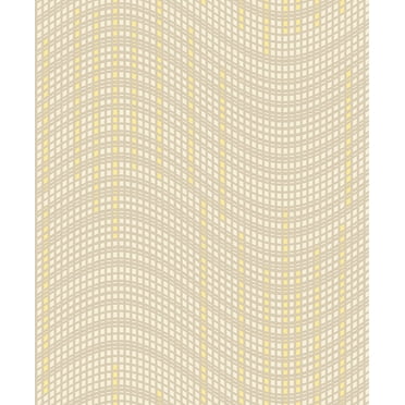 A-Street Prints Hono Taupe Abstract Wave Wallpaper, 20.5-in by 33-ft long roll