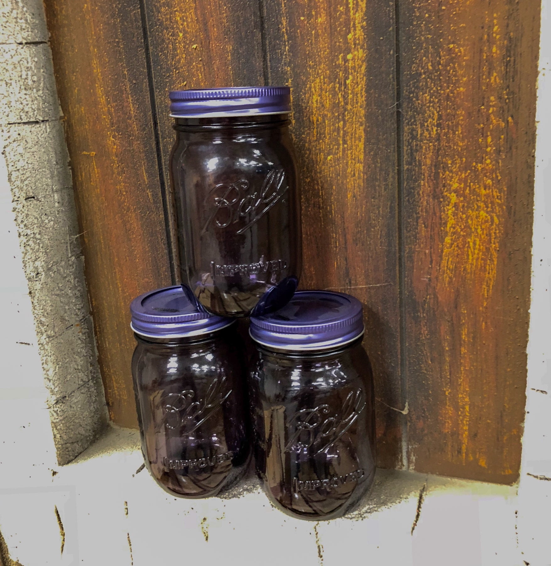 New Collectible Purple Heritage Anniversary Ball Pint Jar - Brand New.