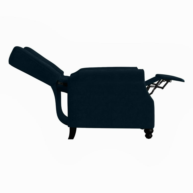 Copper Grove Plush Push back Recliner Chair Mustard Gold Velvet