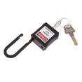 thumbnail image 3 of Xingzhi PL38-KD 38 mm PVC Curved Safety Padlock Lockout Black 90x40x19 mm 1Set, 3 of 6