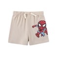thumbnail image 5 of Disney Clothes Baby Boys 4-Piece Set – Avengers Outfit Set with Pullover, Tee, Shorts & Pants (Brown) – 12M, 5 of 5