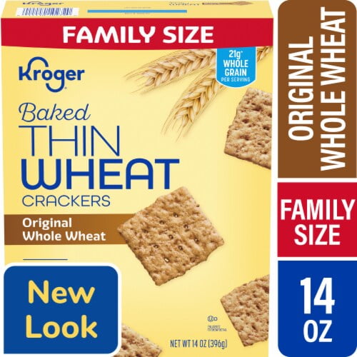 KR Baked Wheat Crisp Crackers 14 oz