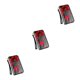 thumbnail image 3 of Monedero de cuero Qarigey para mujer impermeable elegante con bolsillo para tarjetas Rojo Tipo 1, 3 of 6