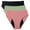 Black+Pink+Green, variant on Xmarks Period Underwear for Women 4-Layer Seamless Leak-proof Menstrual Period Panties Postpartum Menstrual Protective Briefs Mid Rise Ladies Panties Briefs Plus Size Menstrual Physiological Panties