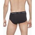 thumbnail image 3 of Calvin Klein Men's 3 Pack Stretch Cotton Briefs Black Size X-Large, 3 of 3