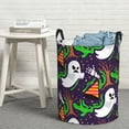 thumbnail image 6 of ZICANCN Laundry Basket Organizer, Forest Ghost Hand Collapsible Hamper for Bathroom Bedroom Laundry Room, Small Size, 6 of 7