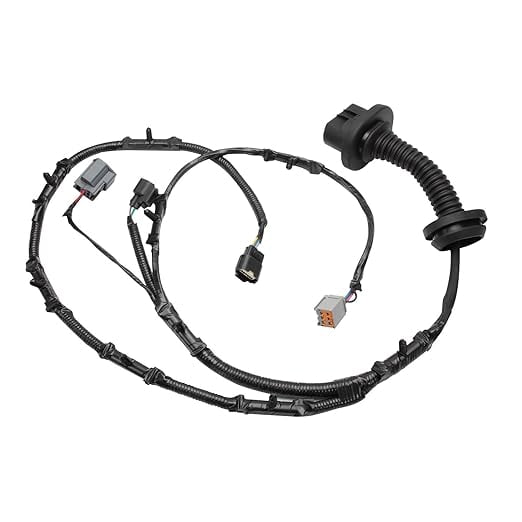 Door Jumper Wire Assembly Fits for 2009 2010 2011 2012 2013 2014 F150 Crew Cab Rear Passenger Side Replace 9L3Z-14630-CAA AL3T-14632-DD 9L3T-14632-JCA