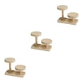 thumbnail image 3 of Maytalsory 1/2/3/5 Rustic Wooden Display Risers Functional Storage Stand for Jewelry Figurines Glasses Style A 3PCS, 3 of 6