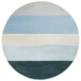 thumbnail image 4 of SAFAVIEH Orwell Christabella Solid Striped Area Rug, Blue/Grey, 5'3" x 7'7", 4 of 10