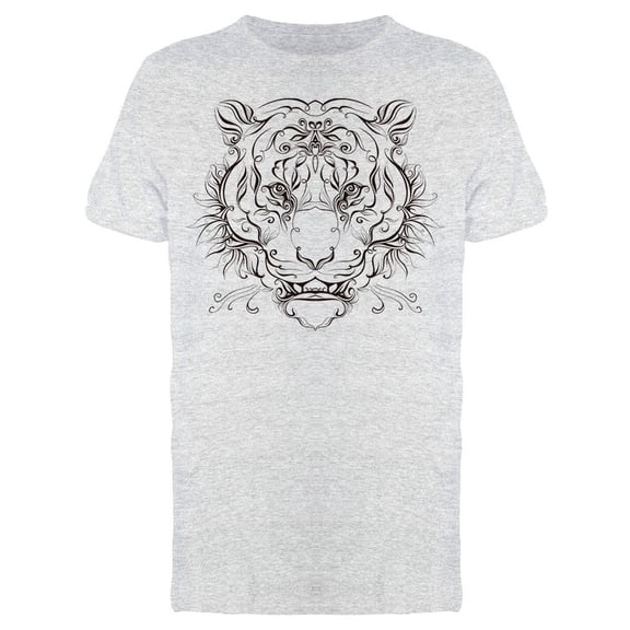 Tiger Head Ornament Tee Men's -Image by Shutterstock