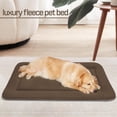 thumbnail image 4 of PROCIPE Large Dog Bed Crate Mat 35" Washable Pet Beds Anti-Slip Kennel Pad Dark Brown, 4 of 8