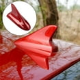 thumbnail image 1 of 1 reemplazo de modificación de , decorativa, parte de tejado, accesorios, señal de Radio con Radio automática adhesiva para tejado rojo Yotijar Antena de aleta de tiburón, 1 of 10