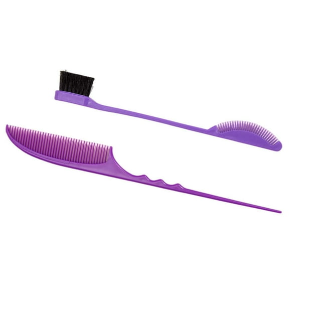 Peine para peinar el cabello Yinane Peine de control de Borde de doble Cara