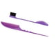 thumbnail image 1 of Kit de peine para peinar el cabello, cepillo de doble cara con control de bordes, peine de cola de rata, cabello resistente Violeta, 1 of 9