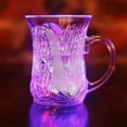 thumbnail image 5 of Taza luminosa LED colorida, taza de piña, taza de cerveza que cambia de color para bar KTV, taza de agua de plástico transparente, 5 of 5