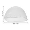 thumbnail image 2 of OUNONA Hair Dyeing Tools Silicone Hair Dyeing Cap Professional Style With Cross Hole Design 1Pcs, 2 of 8