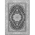 thumbnail image 1 of Ahgly Company Indoor Rectangle Medallion Gray Traditional Area Rugs, 7' x 9', 1 of 1