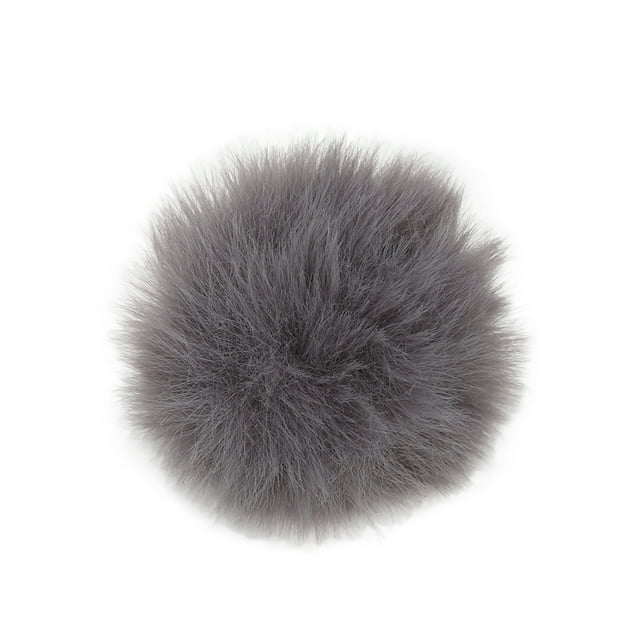 Parabrisas de micrófono peludo micrófono de ruido de filtro Muff de parabrisas peludo Reduce la interferencia del viento Suave para micrófono Lavalier de apertura de 05 cm ANGGREK Otros