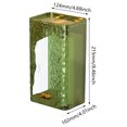 thumbnail image 2 of Caja de pañuelos Caja de pañuelos versátil con diseño de glaciar para servilletas para mesa de lavado (verde), 2 of 2