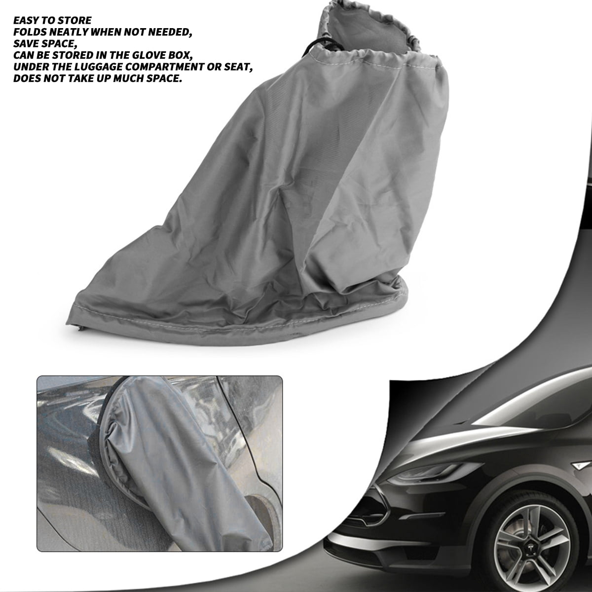 EV Charger Port Cover - Waterproof Magnetic Cover For Outdoor Charging In All Weather